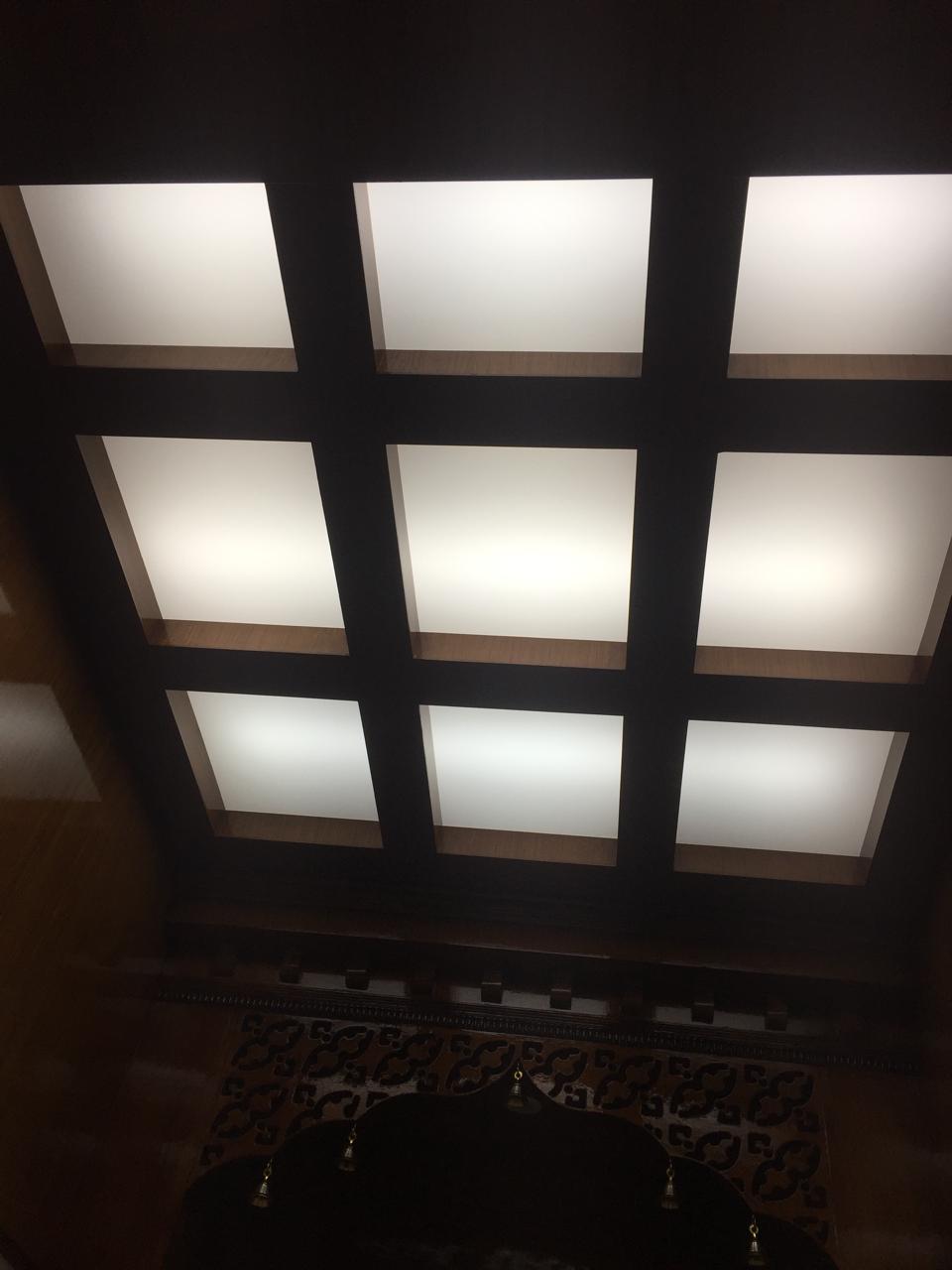 acyrlic ceiling